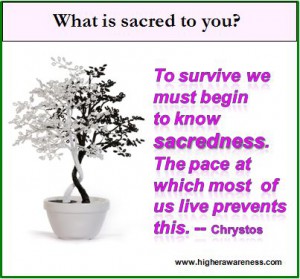 4 - sacredness